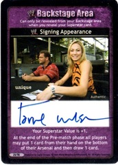 Signing Appearance - Torrie Wilson